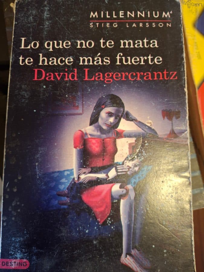 Lo que no te mata te hace más fuerte — David Lagercrantz, libro usado