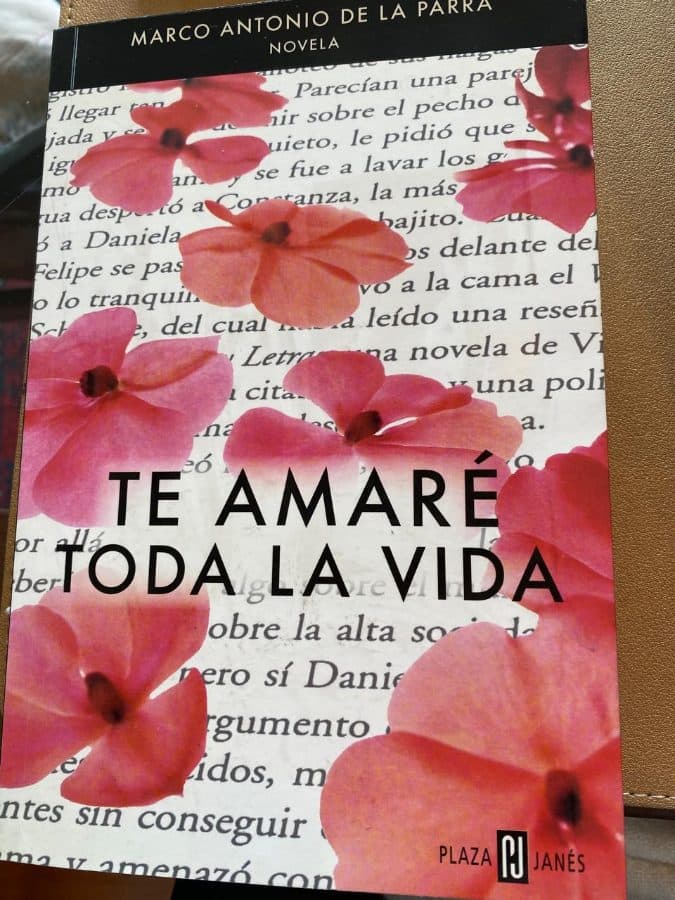 Te amaré toda la vida — Marco Antonio de la Parra, libro usado