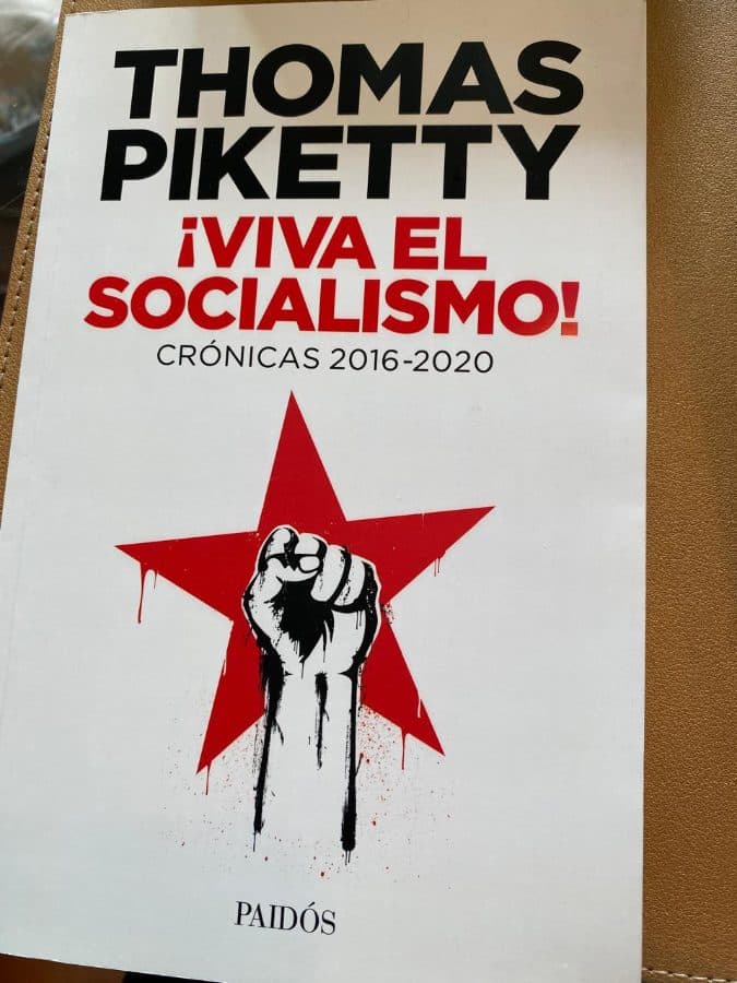 ¡Viva el socialismo! — Thomas Piketty, libro usado