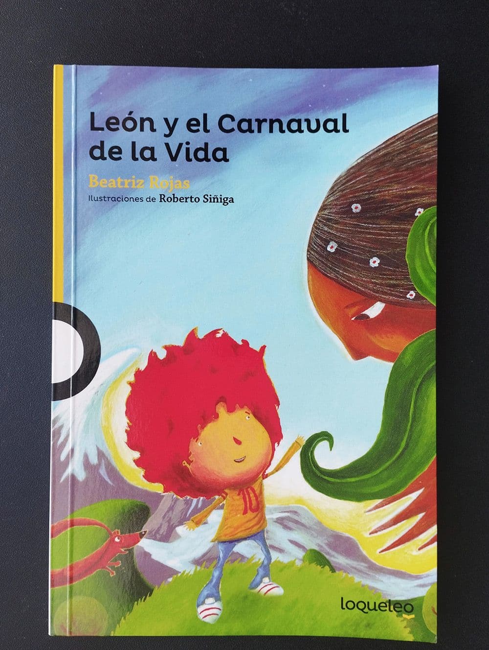 León y el carnaval de la vida — Beatriz Rojas, libro usado