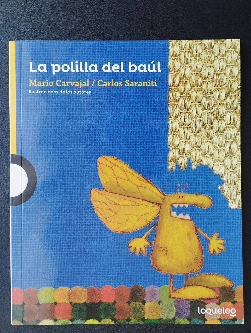 La polilla del baúl — Mario Carvajal, Carlos Saraniti, libro usado