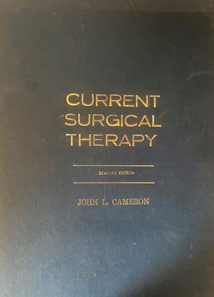 Current Surgical Therapy — John L. Cameron, libro usado