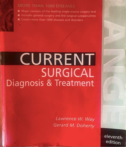 Current surgical diagnosis & treatment — Lawrence W. Way, libro usado (foto 1 de 4)