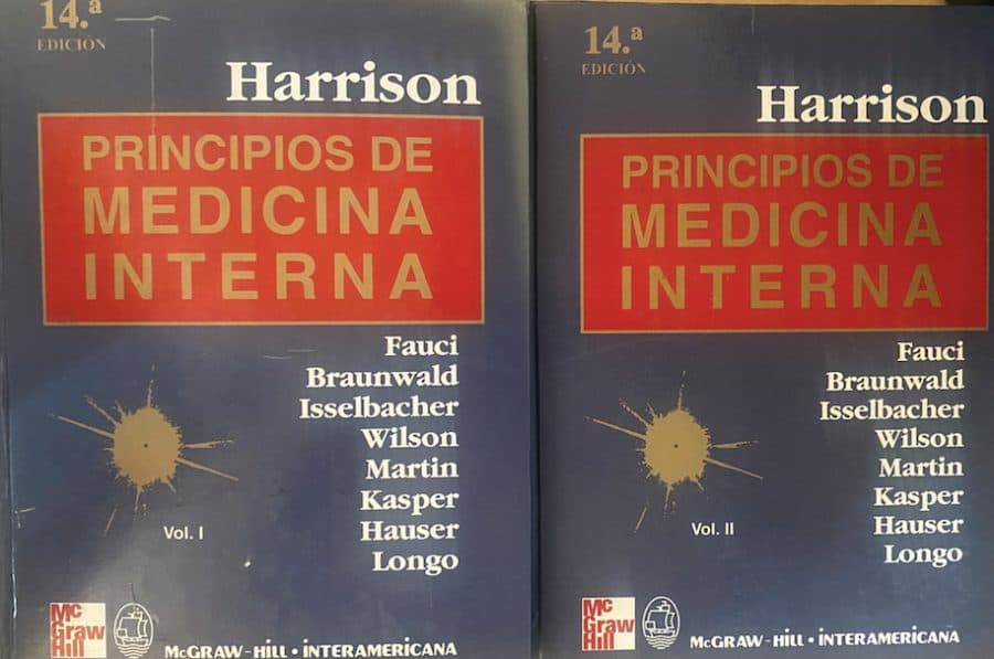 Harrison: Principios de Medicina Interna (2 volúmenes) — Fauci, Braunwald, Isselbacher, Wilson, Martin, Kasper, Hauser, Longo, libro usado (foto 1 de 4)