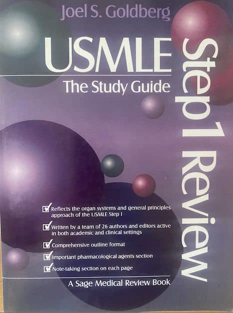 USMLE Step 1 Review: The Study Guide (USMLE: Step 1 Review Series) — Joel Goldberg, libro usado
