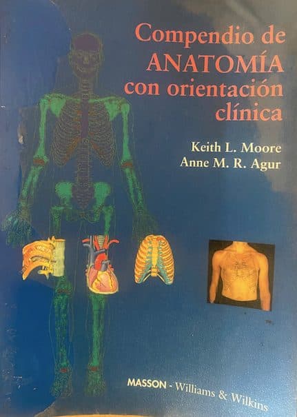 Compendio de Anatomía con orientación clínica — Keith L. Moore, Anne M. R. Agur, libro usado (foto 1 de 4)