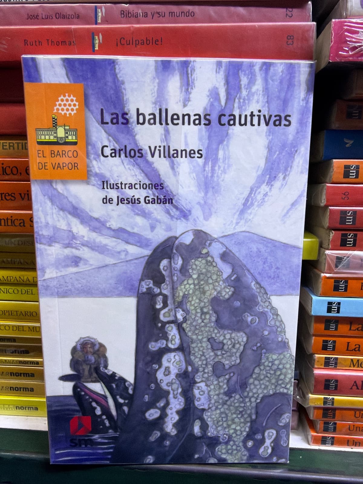 Las ballenas cautivas — Jesus gaban, libro usado