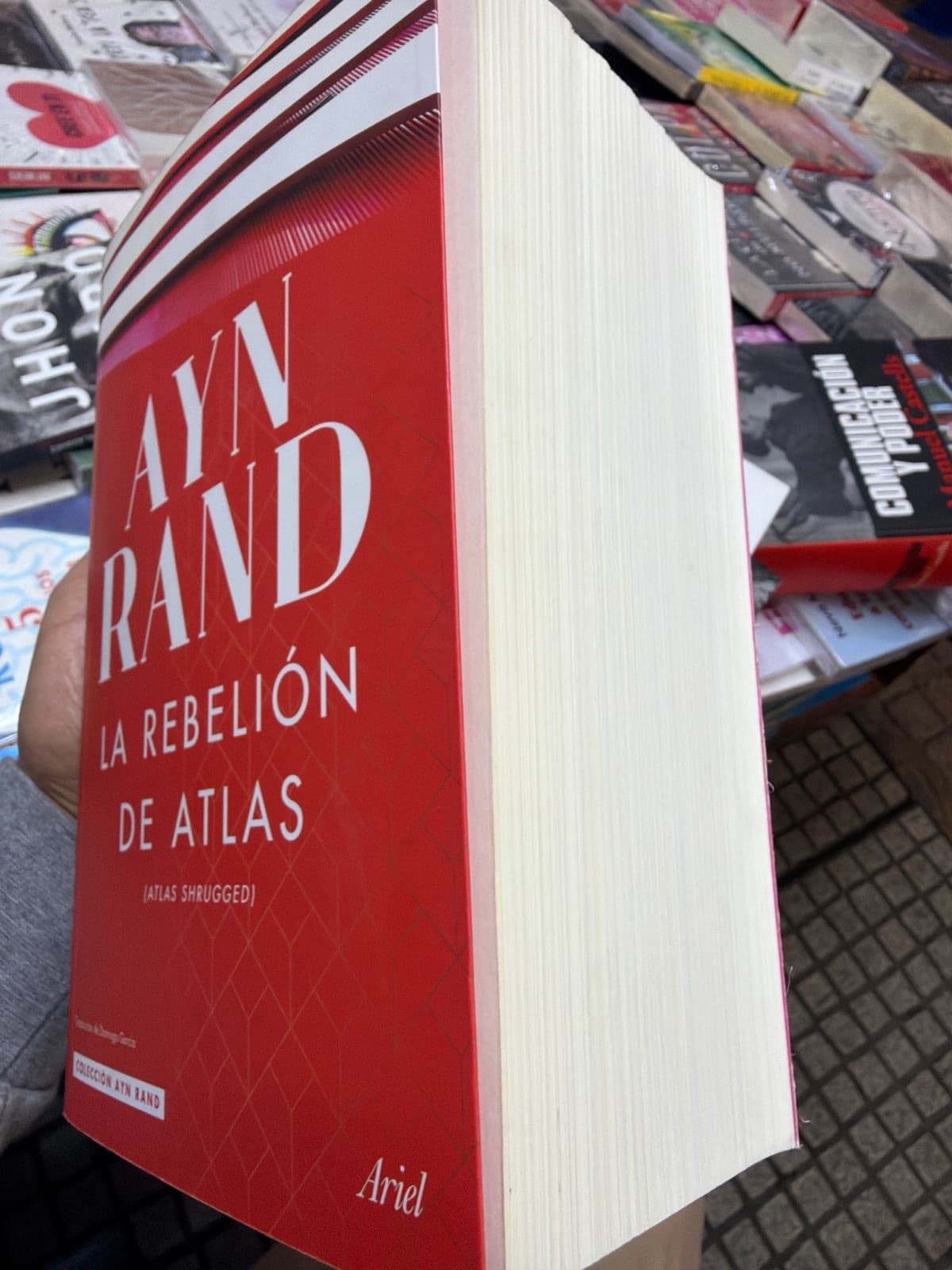 La rebelión de atlas — AYN RAND, libro usado (foto 2 de 4)
