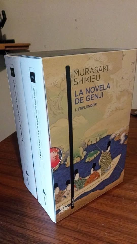 La novela de Genji — Murasaki Shikibu, libro usado (foto 1 de 5)