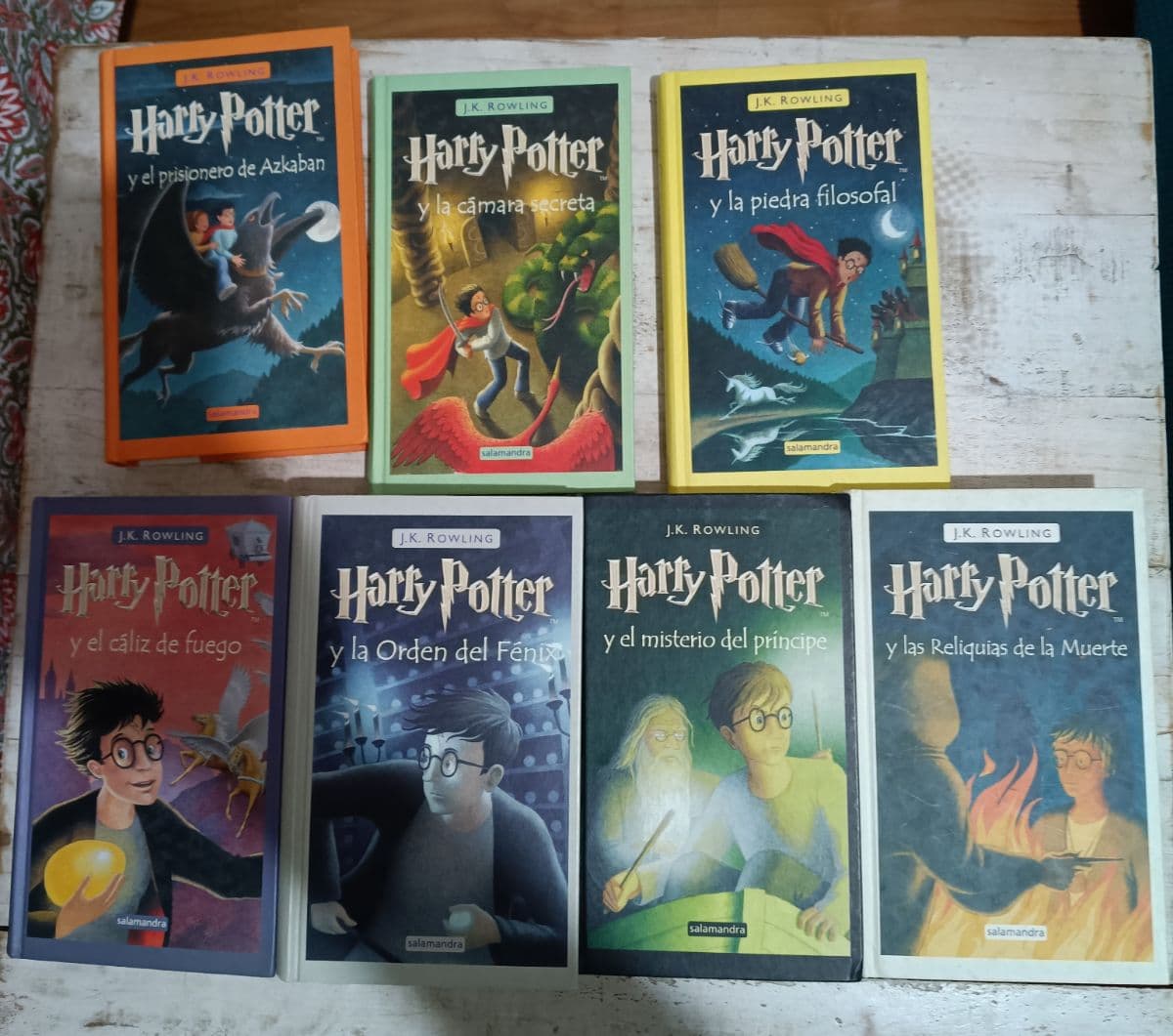 Harry Potter. Colección Completa. 7 tomos — J.K. Rowling, libro usado (foto 1 de 3)