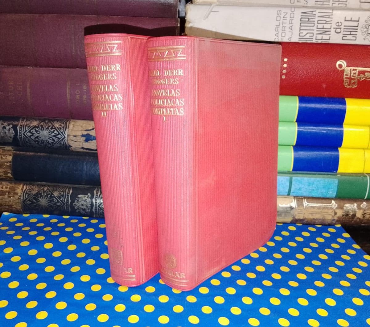 Novelas Policiacas Completas - 2 Tomos — Earl Derr Biggers, libro usado (foto 1 de 4)