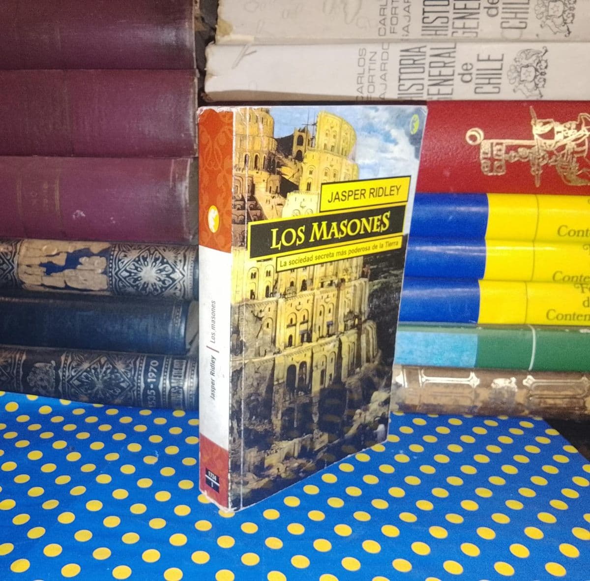 Los Masones — Jasper Ridley, libro usado