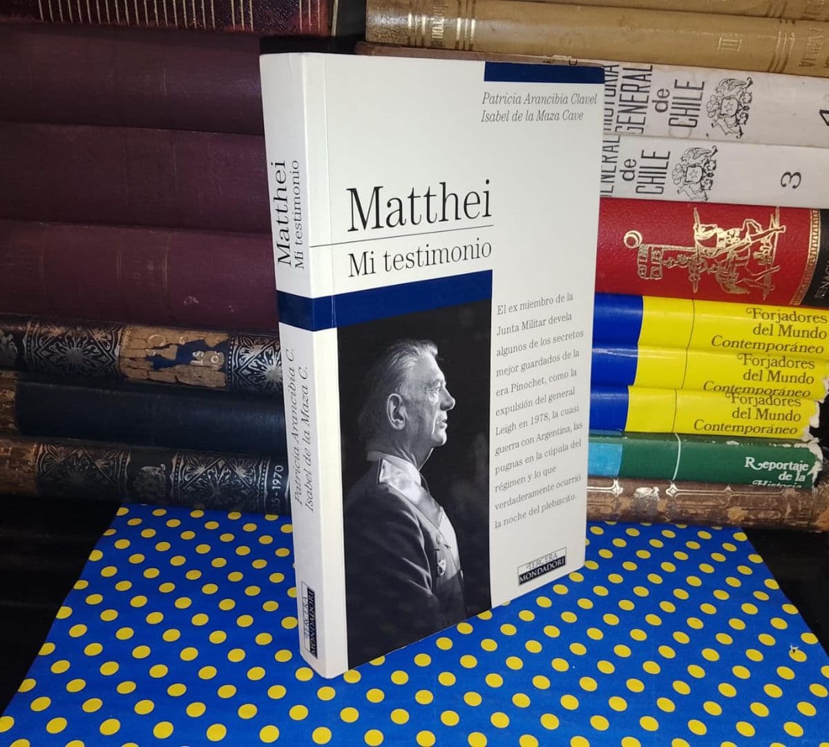 Matthei Mi Testimonio — Patricia Arancibia Clavel | Isabel de la Maza Cave, libro usado