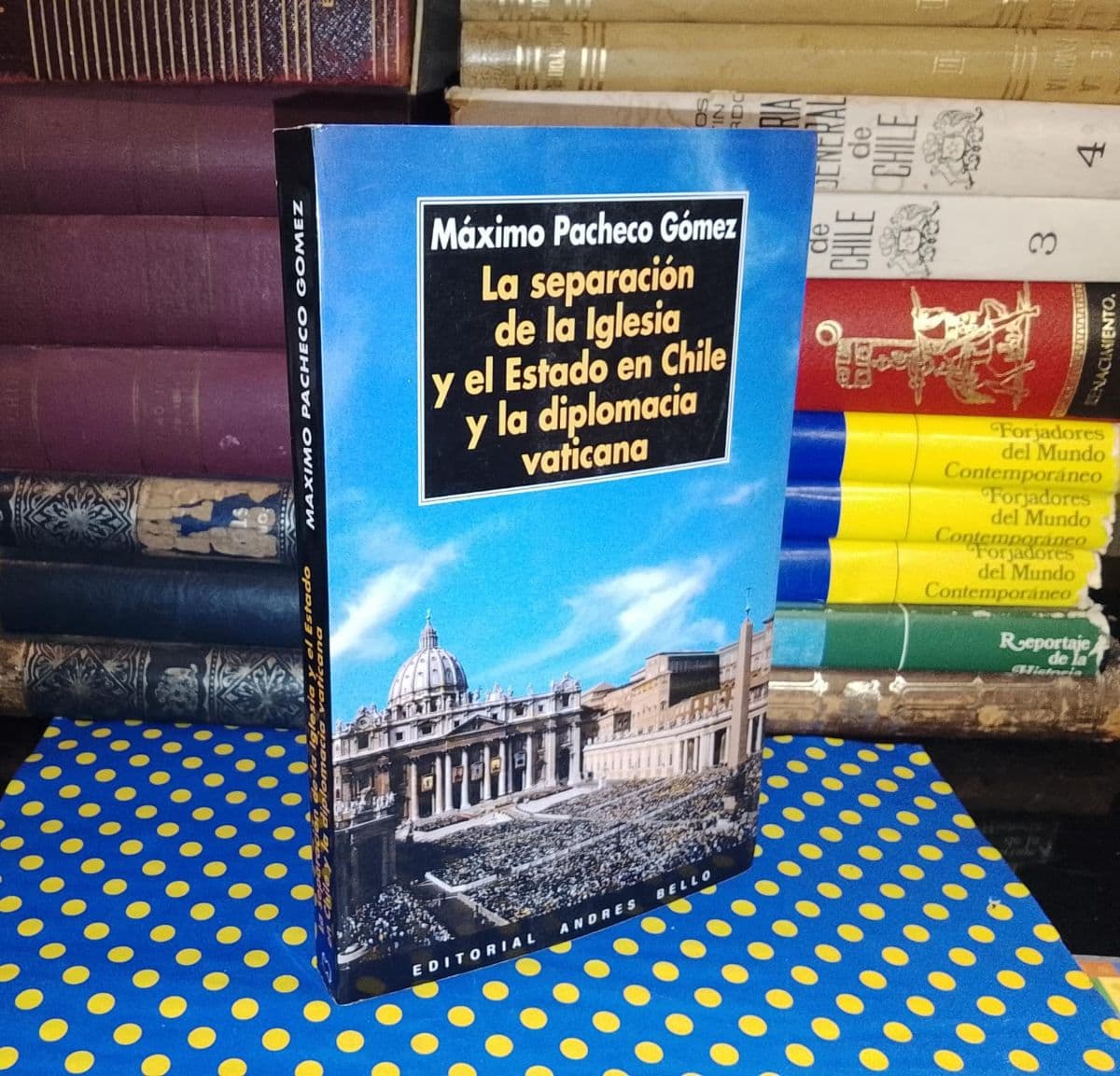 La Separación De La Iglesia Y El Estado En Chile Y La Diplomacia Vaticana — Máximo Pacheco Gómez, libro usado