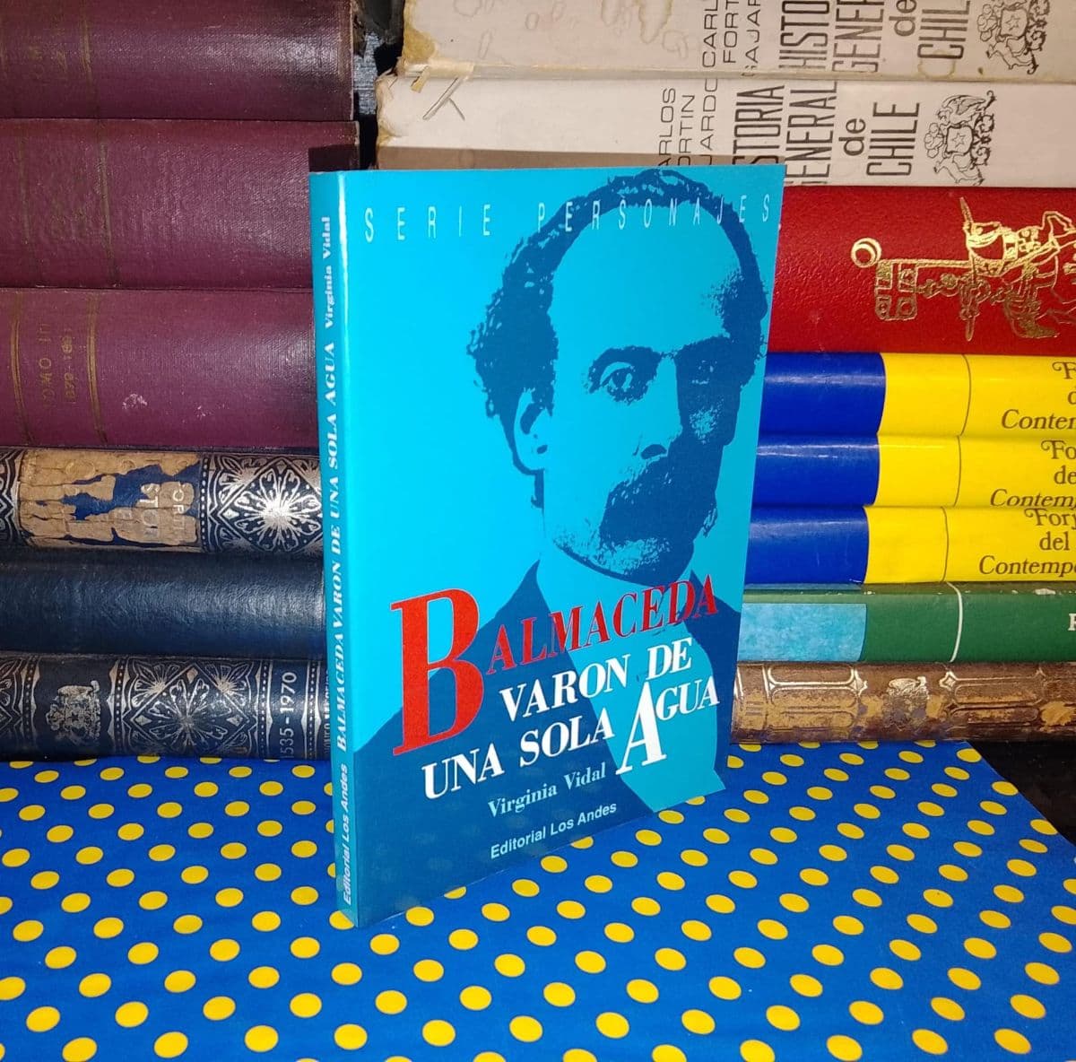 Balmaceda Varón De Una Sola Agua — Virginia Vidal, libro usado