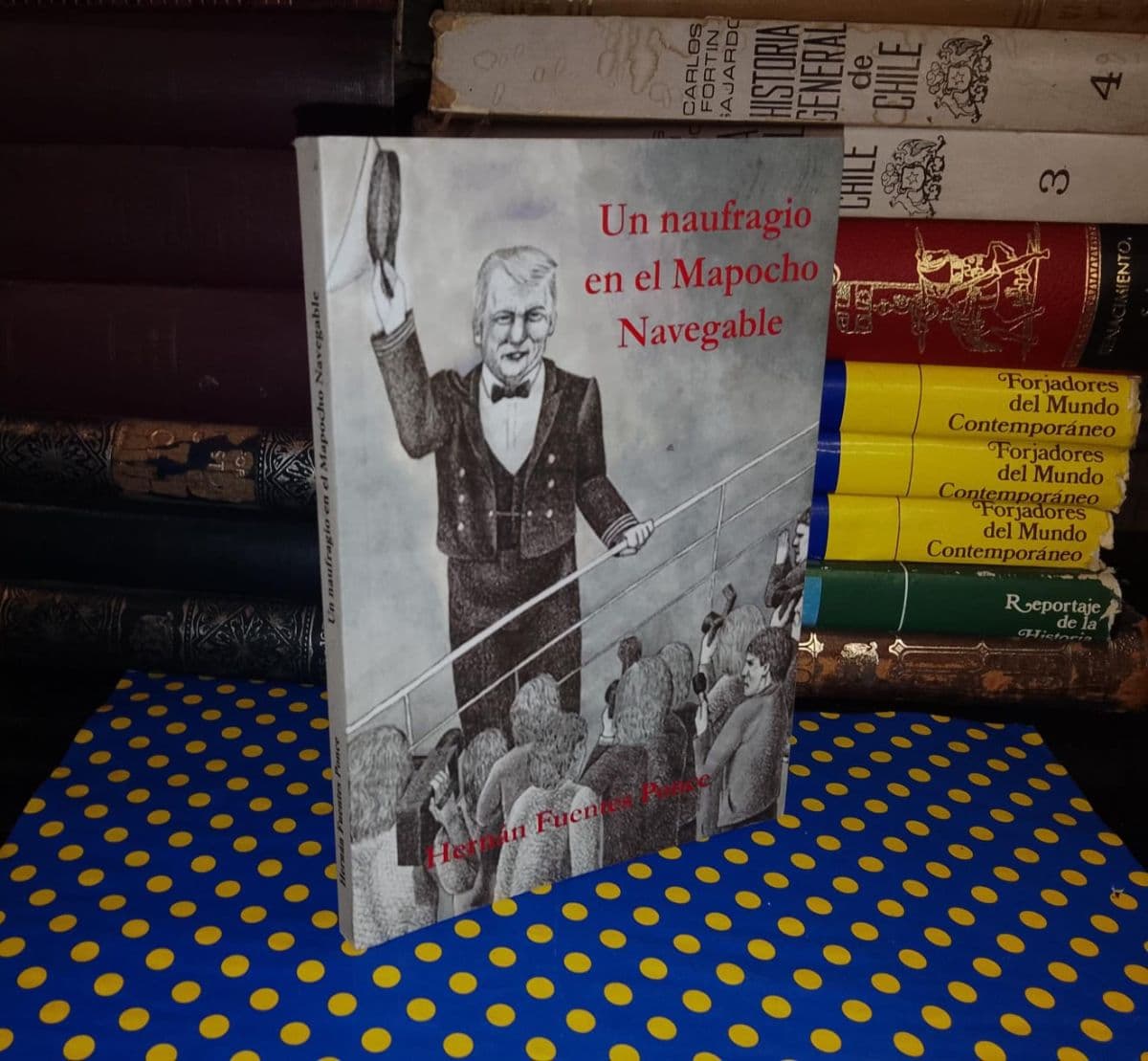Un Naufragio En El Mapocho Navegable — Hernán Fuentes Ponce, libro usado