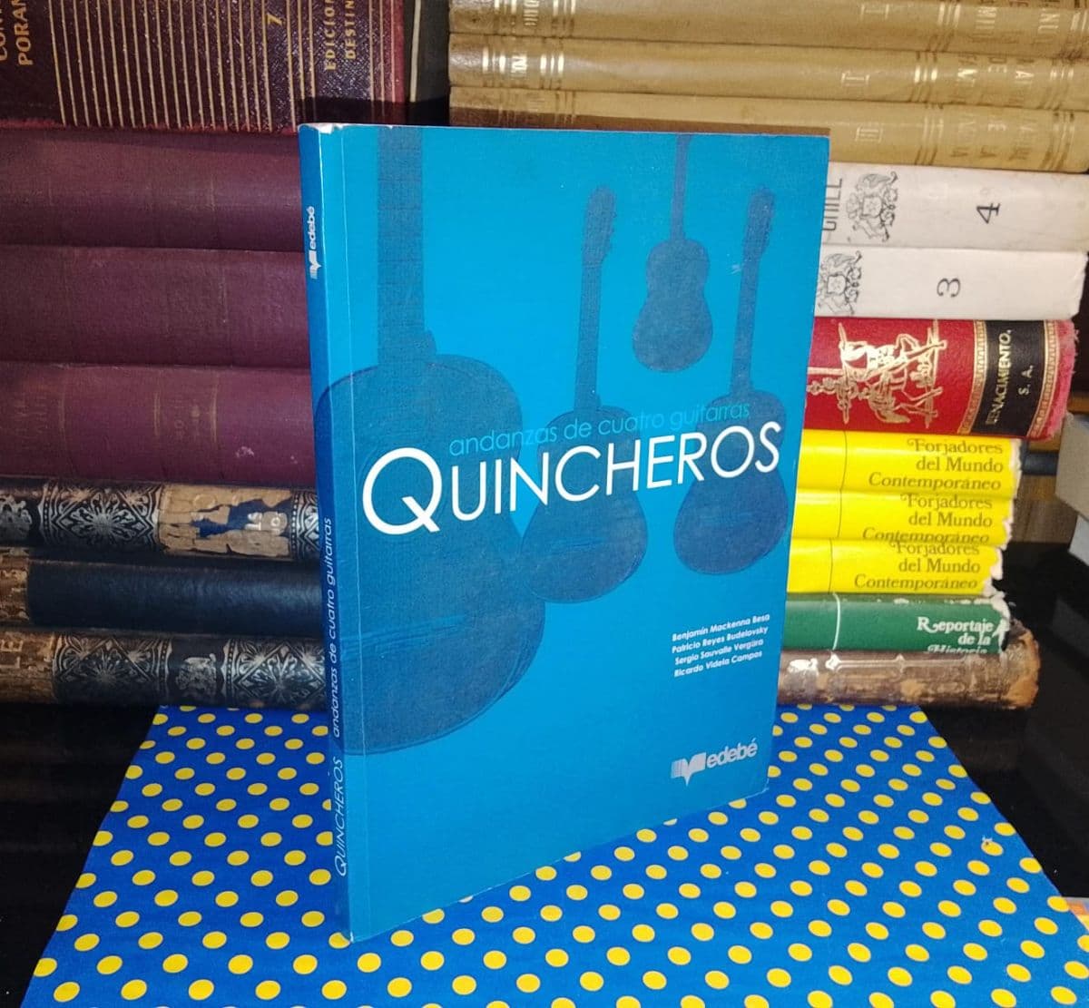 Los Quincheros — Benjamín Mackenna | Patricio Reyes | Sergio Sauvalle | Ricardo Videla, libro usado (foto 1 de 4)