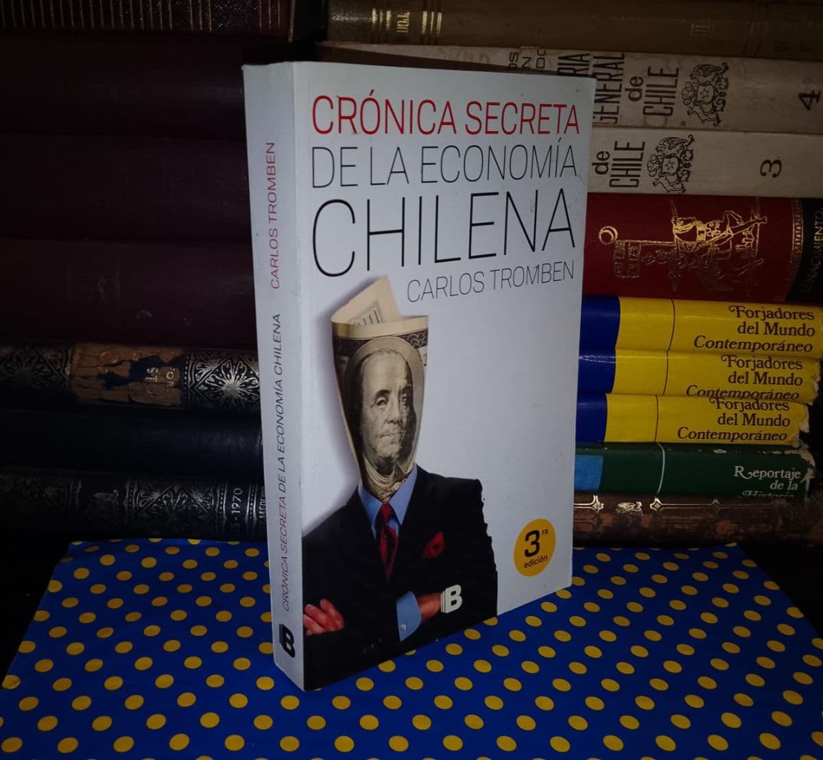 Crónica Secreta De La Economía Chilena — Carlos Tromben, libro usado