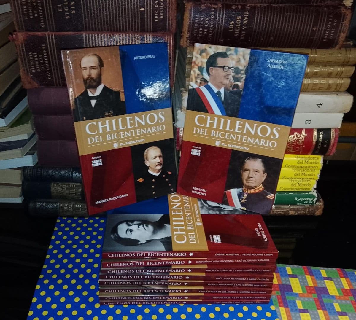 10 Libros - Colección Chilenos Del Bicentenario — Varios Autores, libro usado (foto 1 de 4)