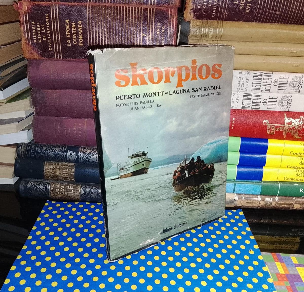 Skorpios — Jaime Valdés | Luis Padilla | Juan Pablo Lira, libro usado (foto 1 de 6)