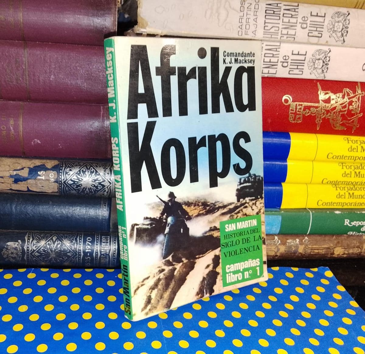 Afrika Korps — K. J. Macksey, libro usado (foto 1 de 4)