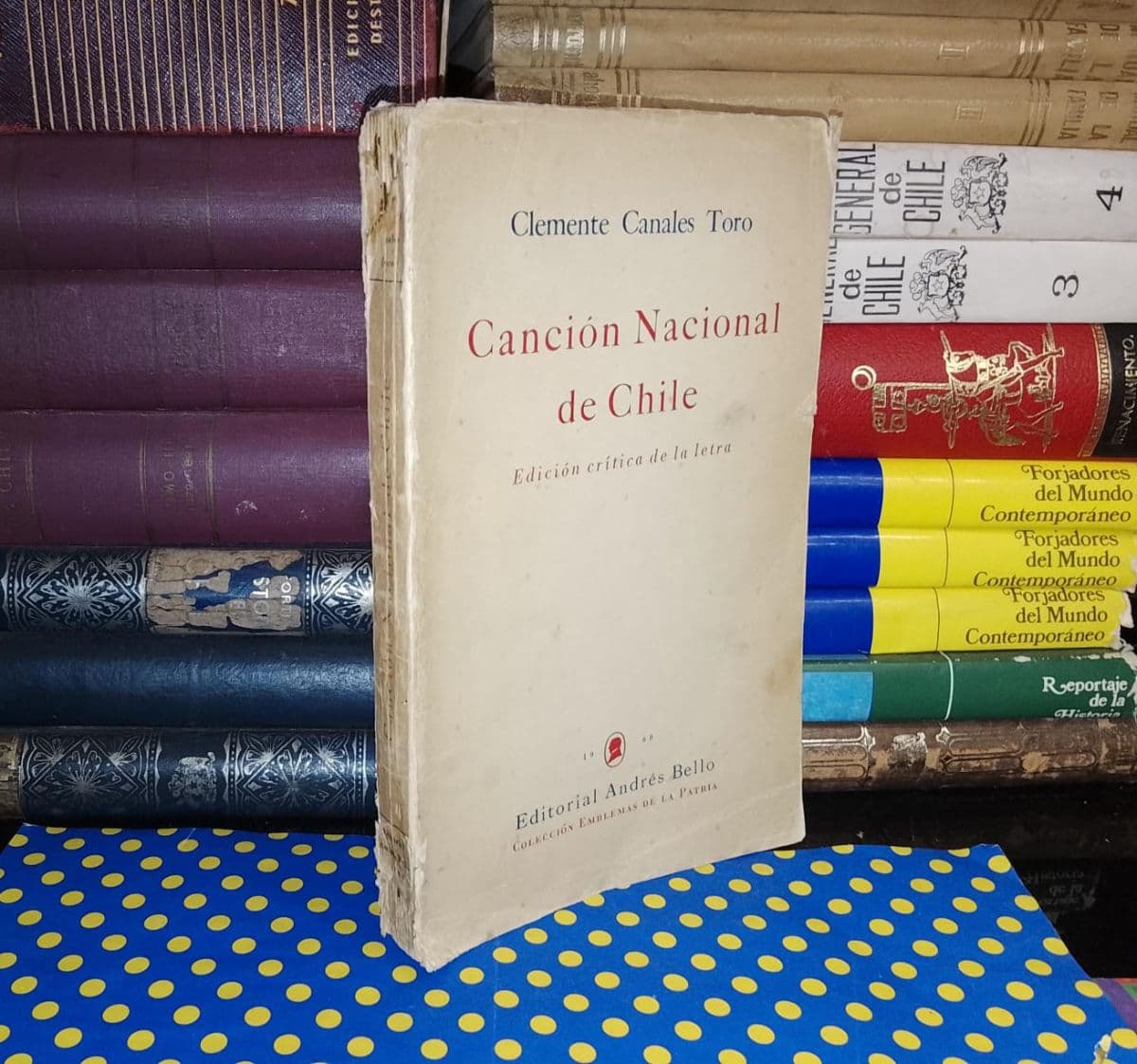 Canción Nacional De Chile — Clemente Canales Toro, libro usado (foto 1 de 5)