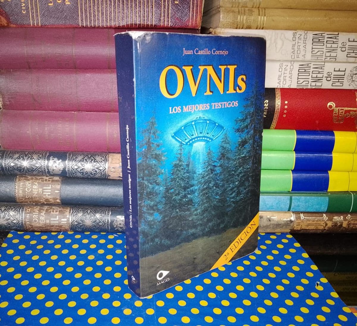 Ovnis Los Mejores Testigos — Juan Castillo Cornejo, libro usado