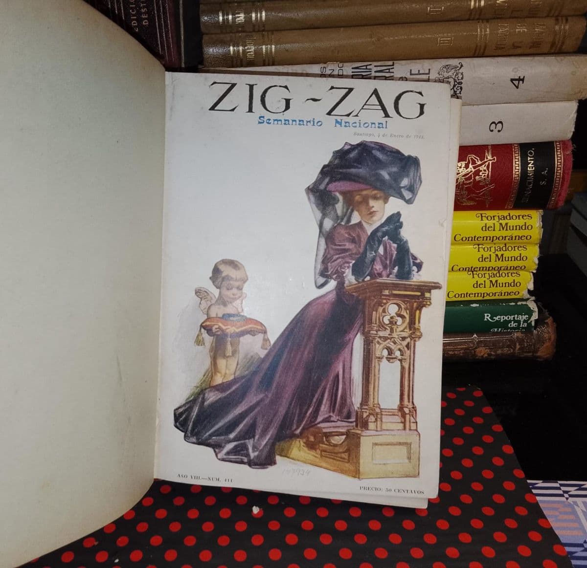 Revista Zig Zag N° 411 al 423 - Año 1913 — Zig Zag, libro usado