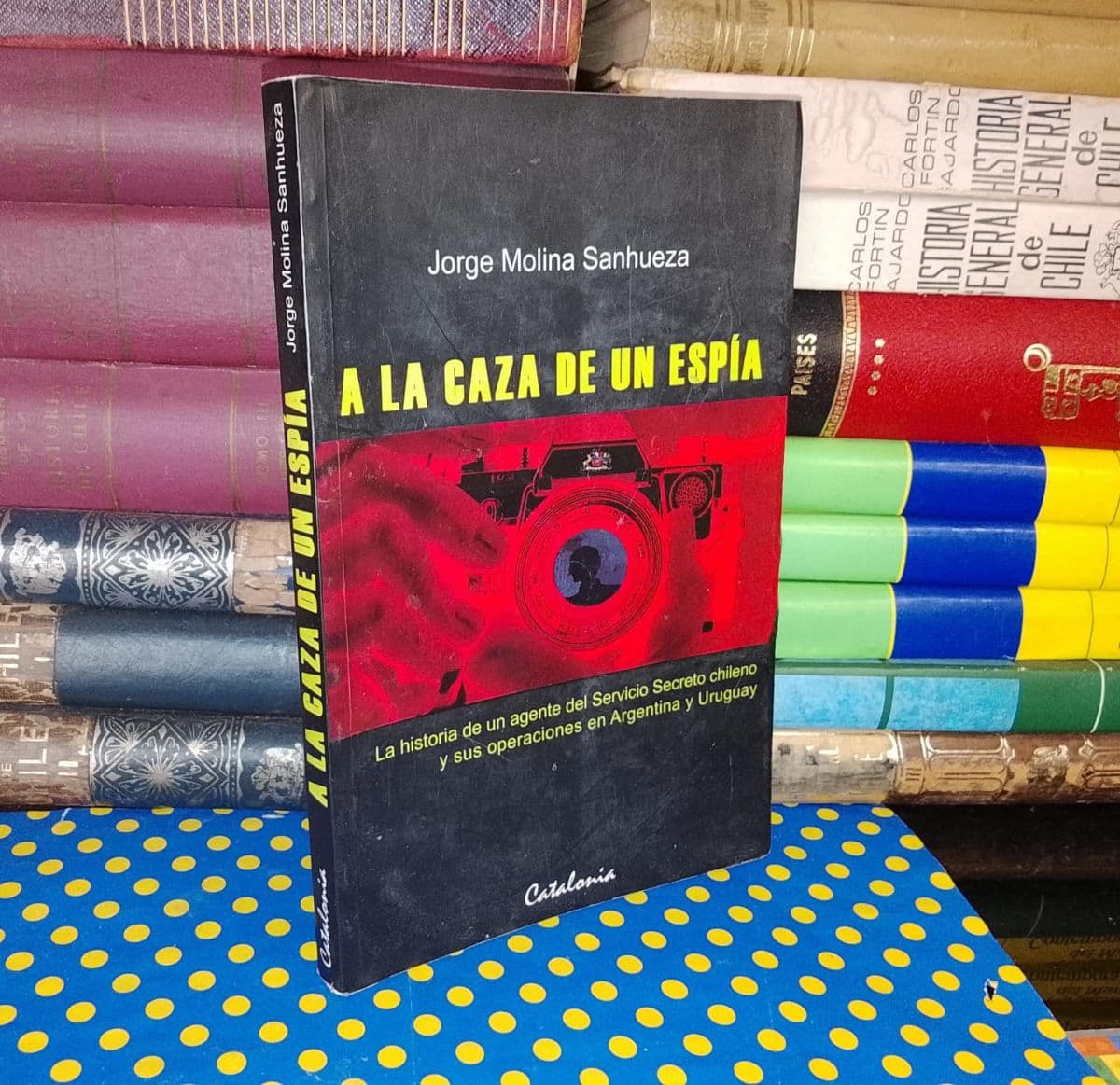 A La Caza De Un Espía — Jorge Molina Sanhueza, libro usado (foto 1 de 4)