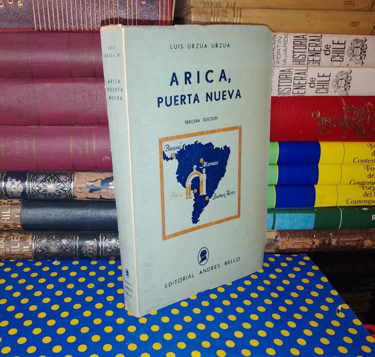 Arica, Puerta Nueva — Luis Urzua Urzua, libro usado (foto 1 de 6)