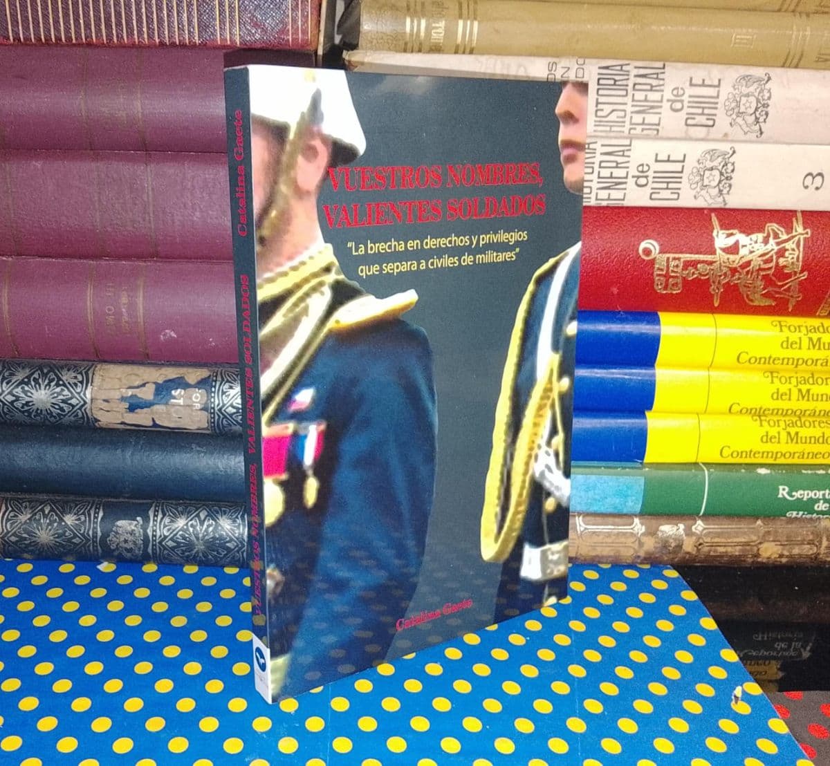 Vuestros Nombres, Valientes Soldados — Catalina Gaete, libro usado (foto 1 de 5)