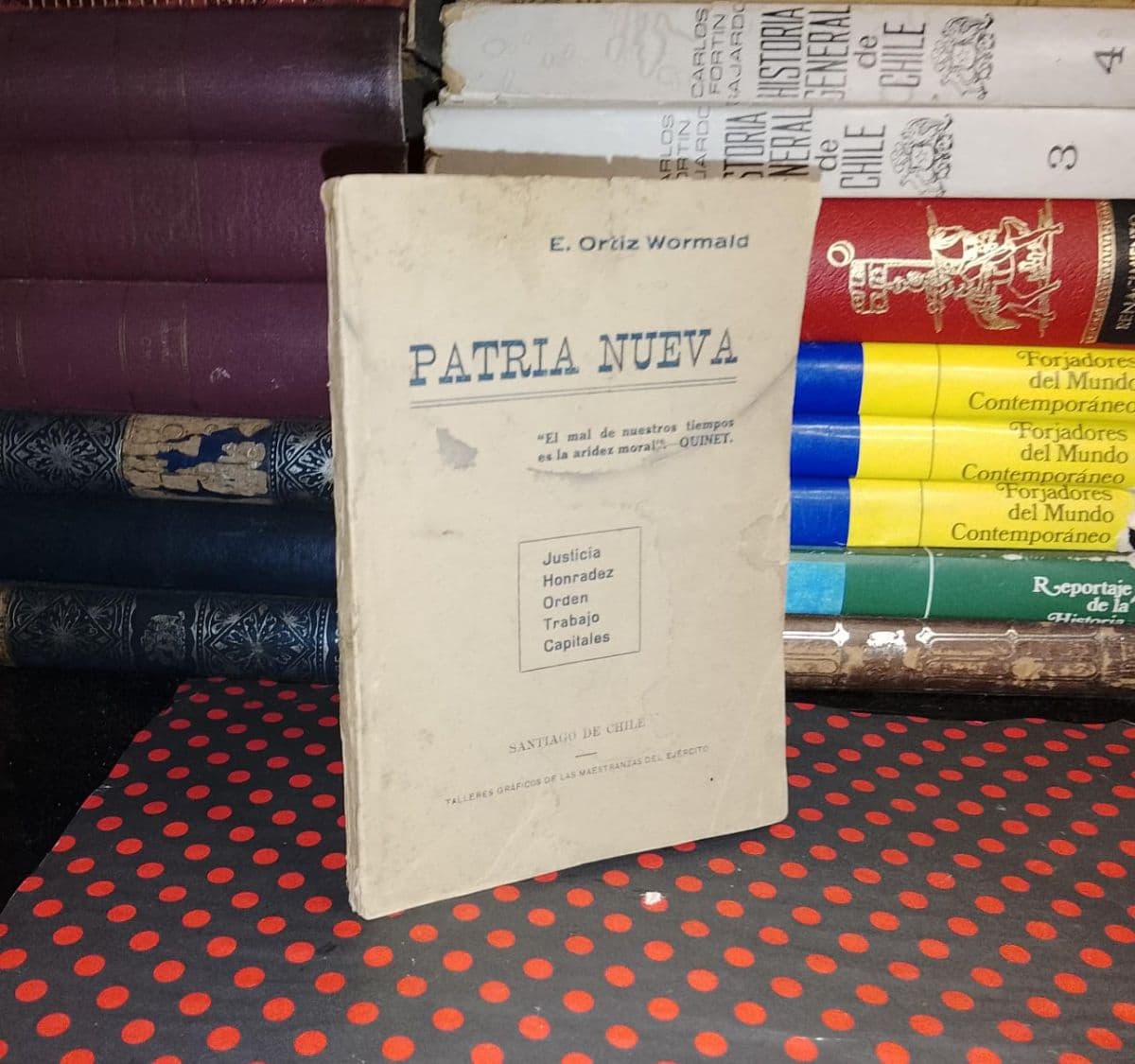 Patria Nueva — E. Ortiz Wormald, libro usado (foto 1 de 4)