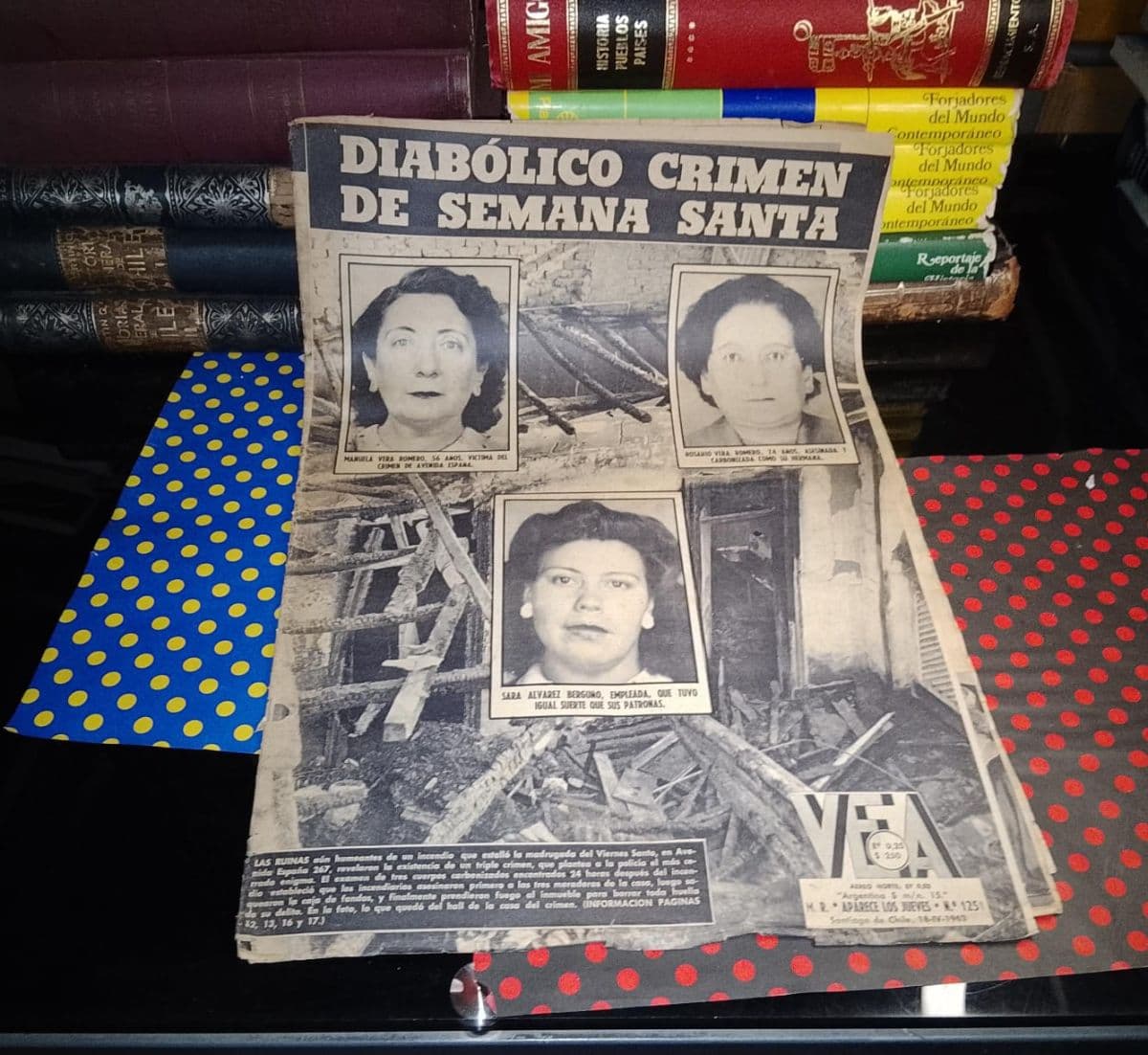 Diabólico Crimen De Semana Santa — Revista Vea, libro usado