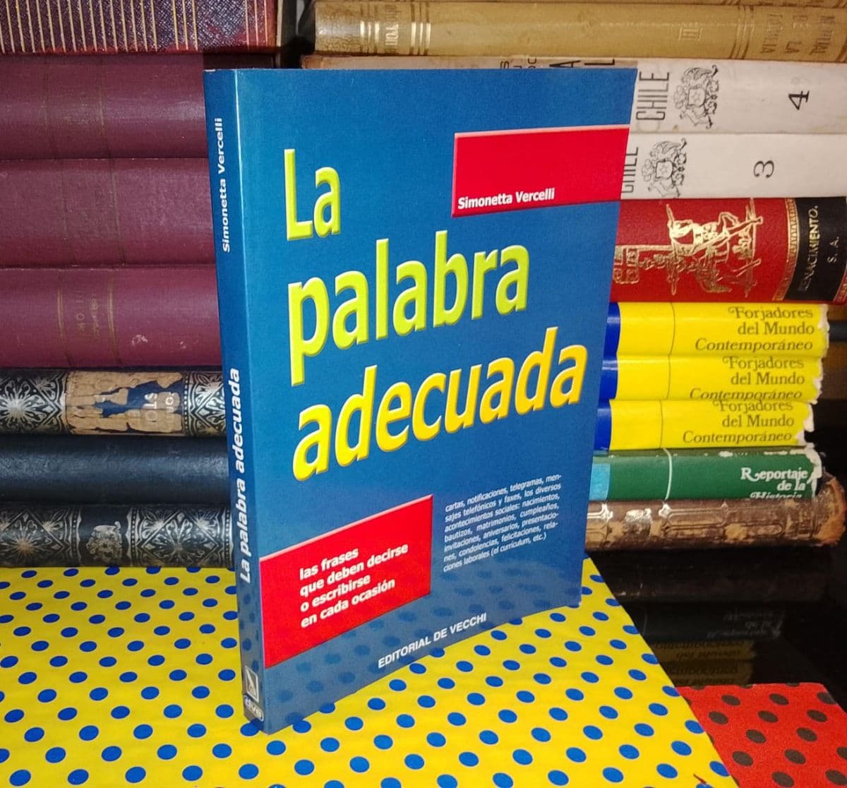 La Palabra Adecuada — Simonetta Vercalli, libro usado (foto 1 de 4)