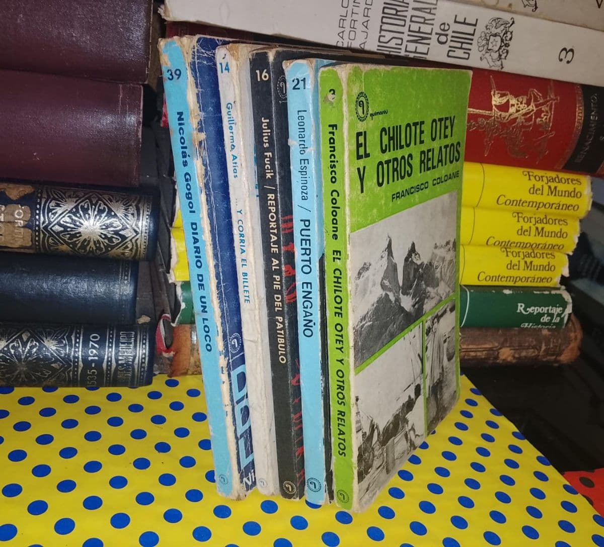 Pack 5 Libros Colección Quimantú Para Todos — Varios Autores, libro usado (foto 1 de 3)