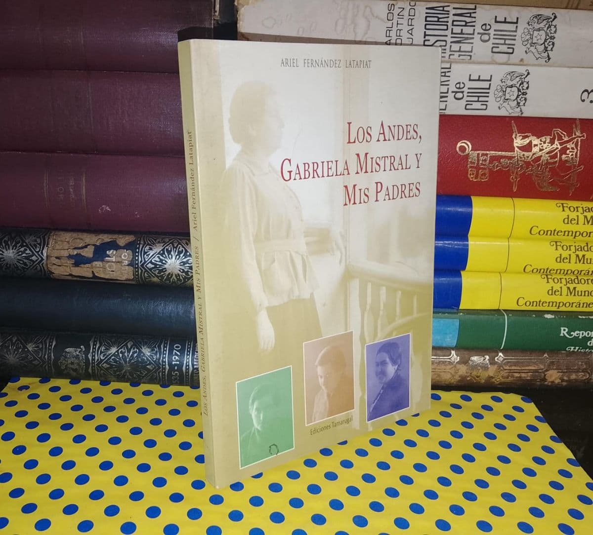 Los Andes, Gabriela Mistral Y Mis Padres — Ariel Fernández Latapiat, libro usado (foto 1 de 4)