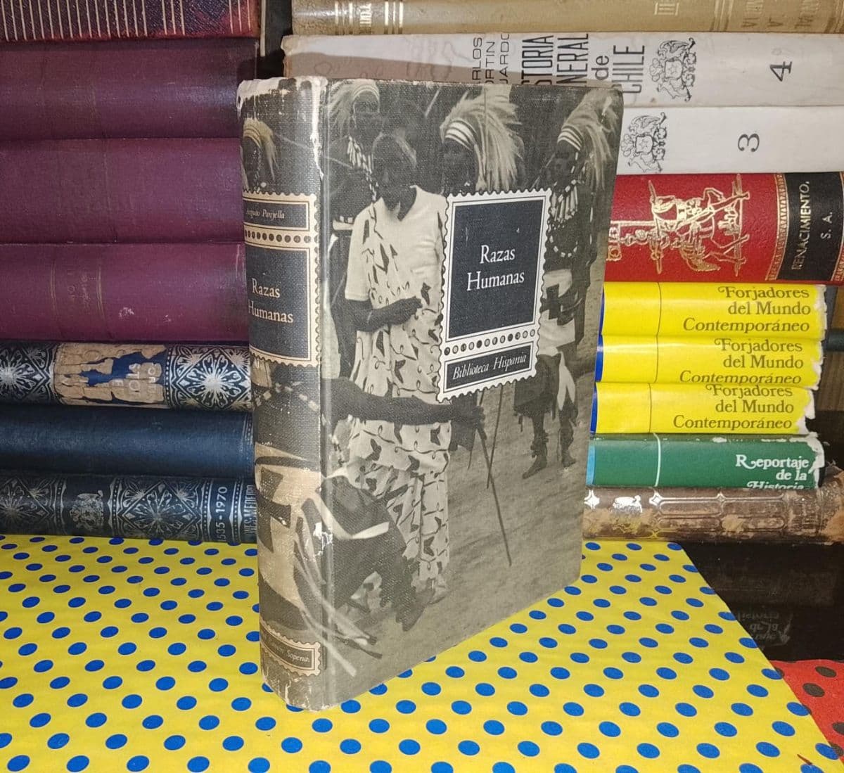 Razas Humanas — Augusto Panyella, libro usado