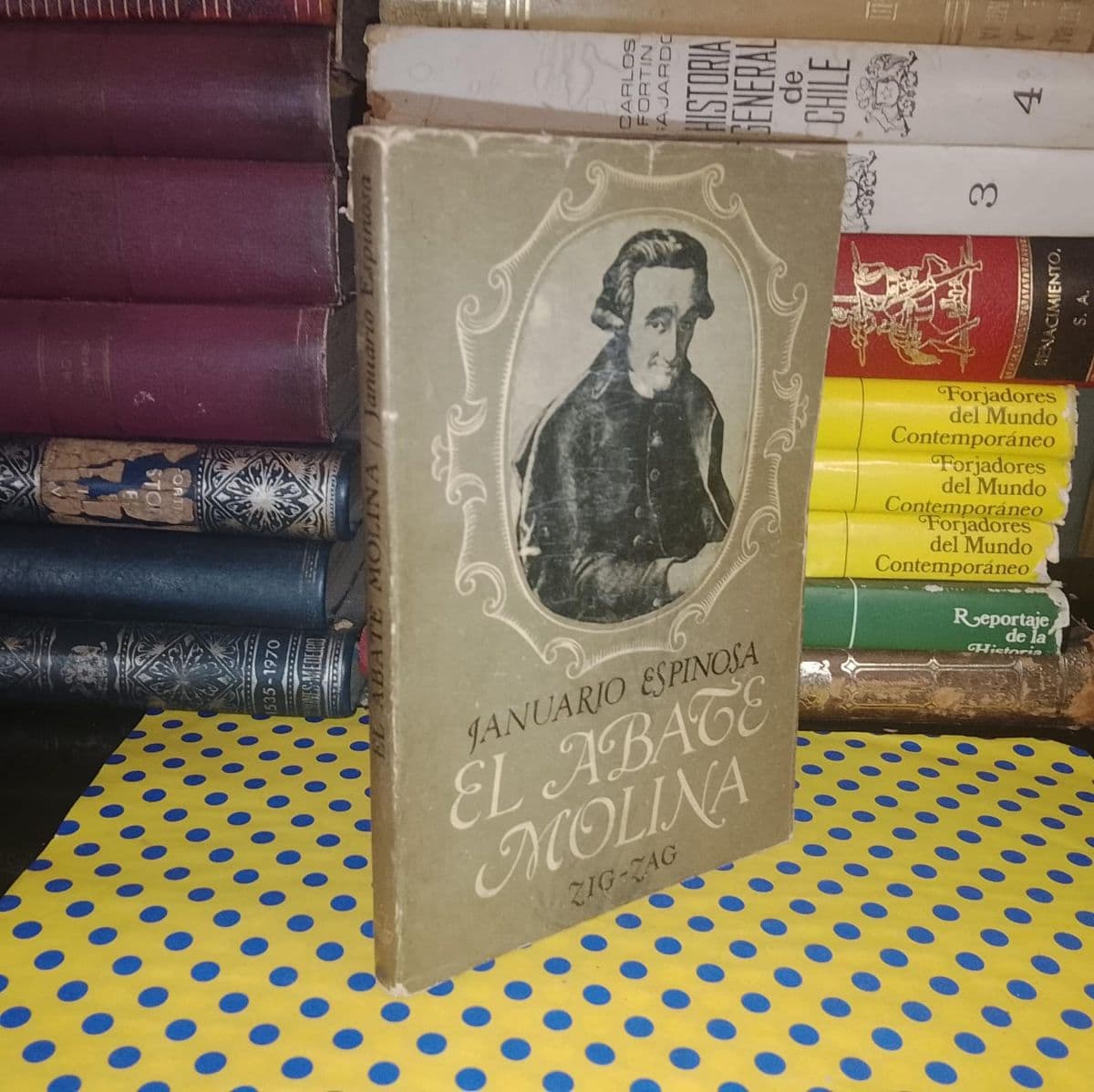 El Abate Molina — Januario Espinosa, libro usado (foto 1 de 4)
