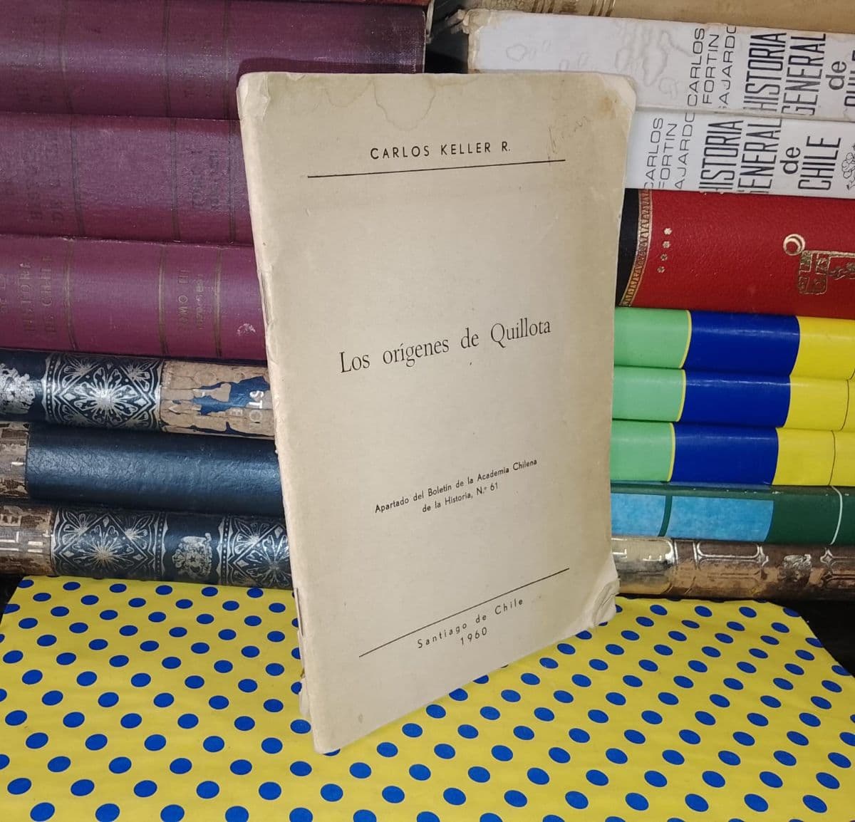 Los Orígenes De Quillota — Carlos Keller R., libro usado (foto 1 de 4)