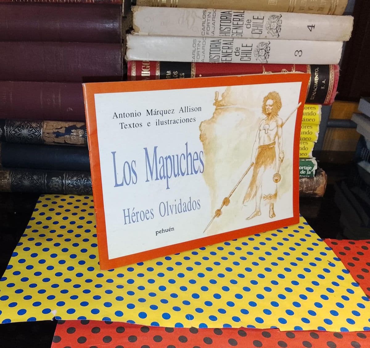 Los Mapuches - Héroes olvidados — Antonio Márquez Allison, libro usado (foto 1 de 4)