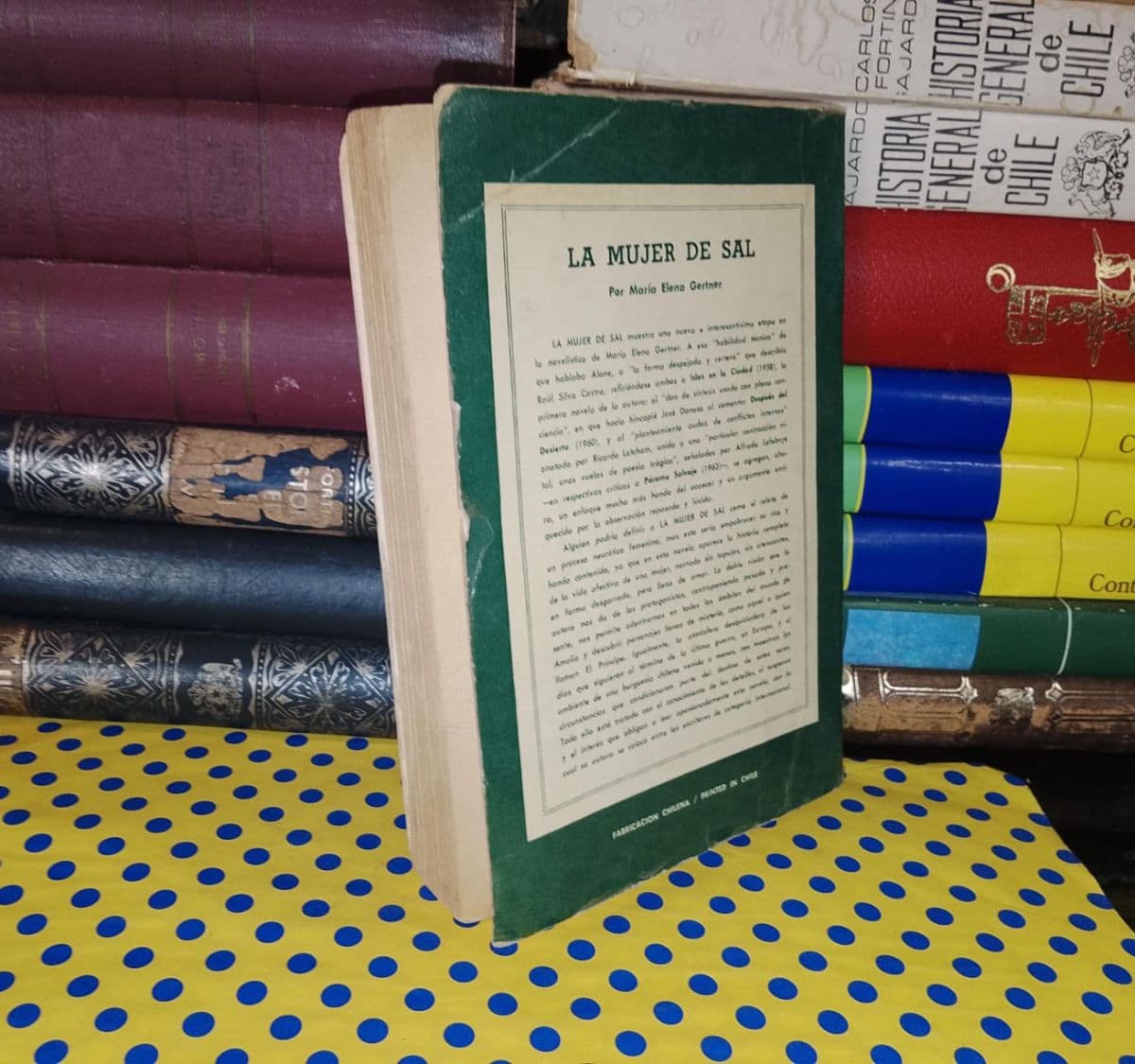 La Mujer De Sal — María Elena Gertner, libro usado (foto 2 de 3)