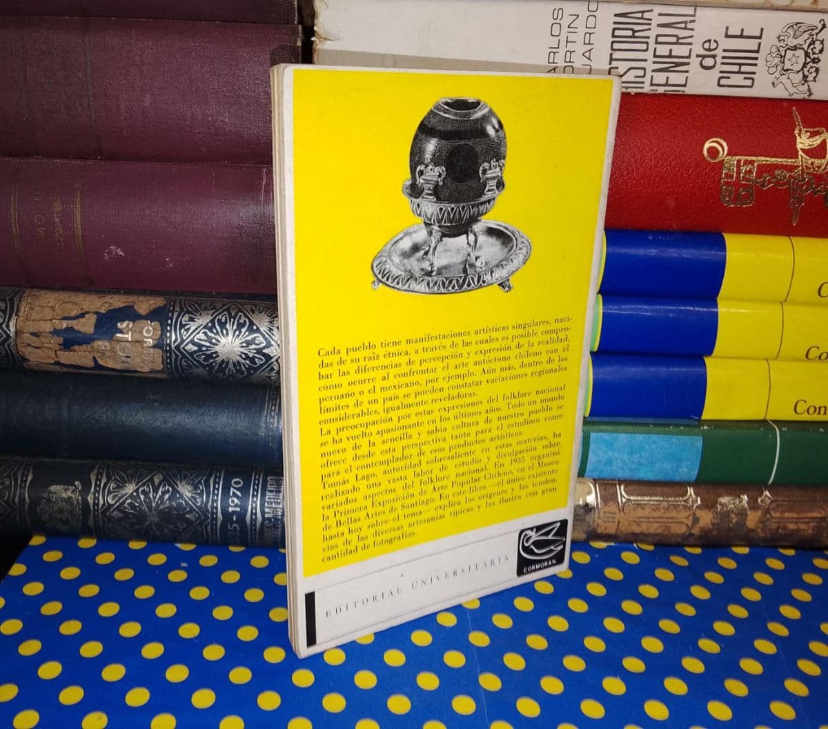 Arte Popular Chileno — Tomás Lago, libro usado (foto 2 de 6)