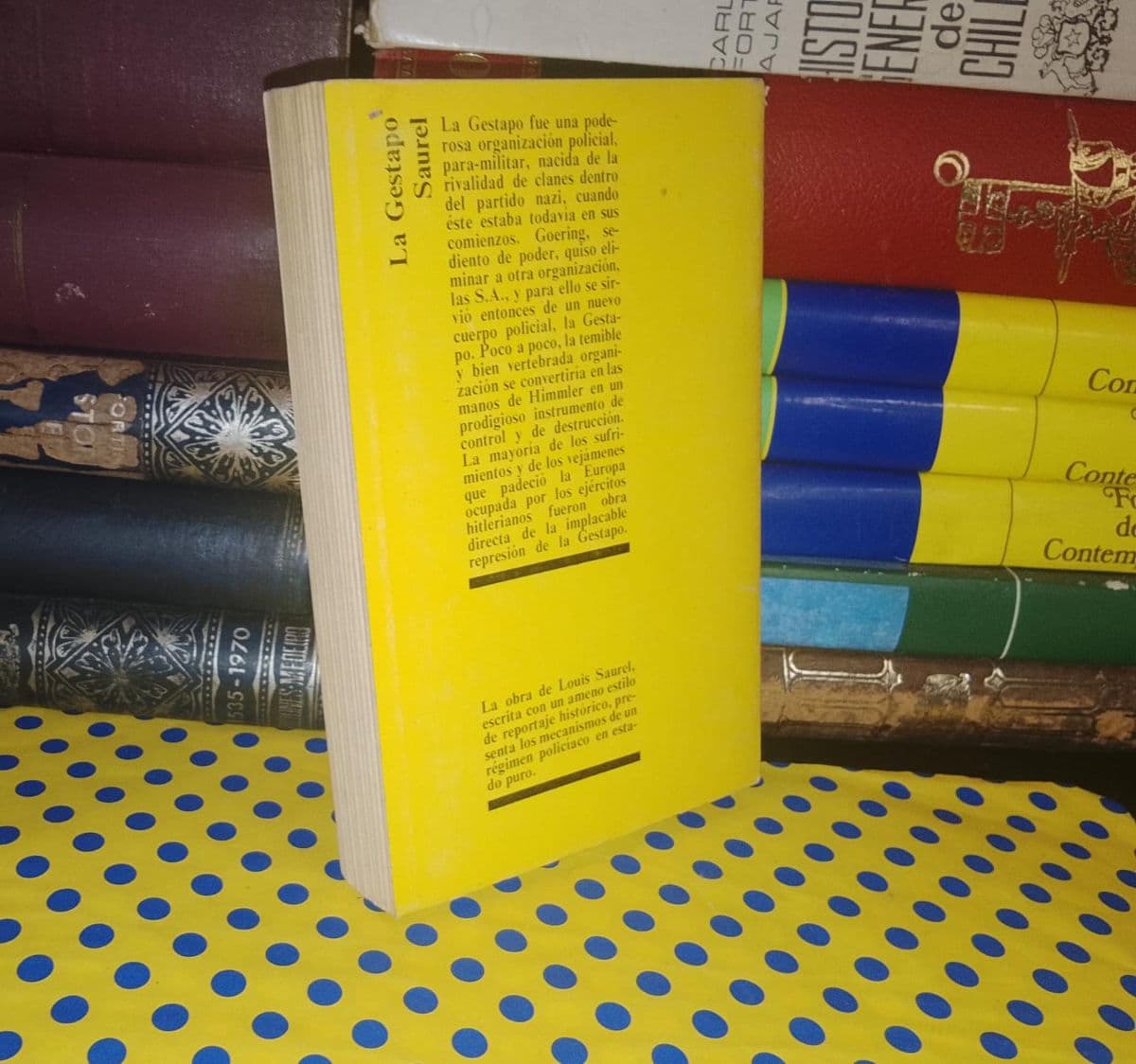 La Gestapo - — Louis Saurel, libro usado (foto 2 de 3)