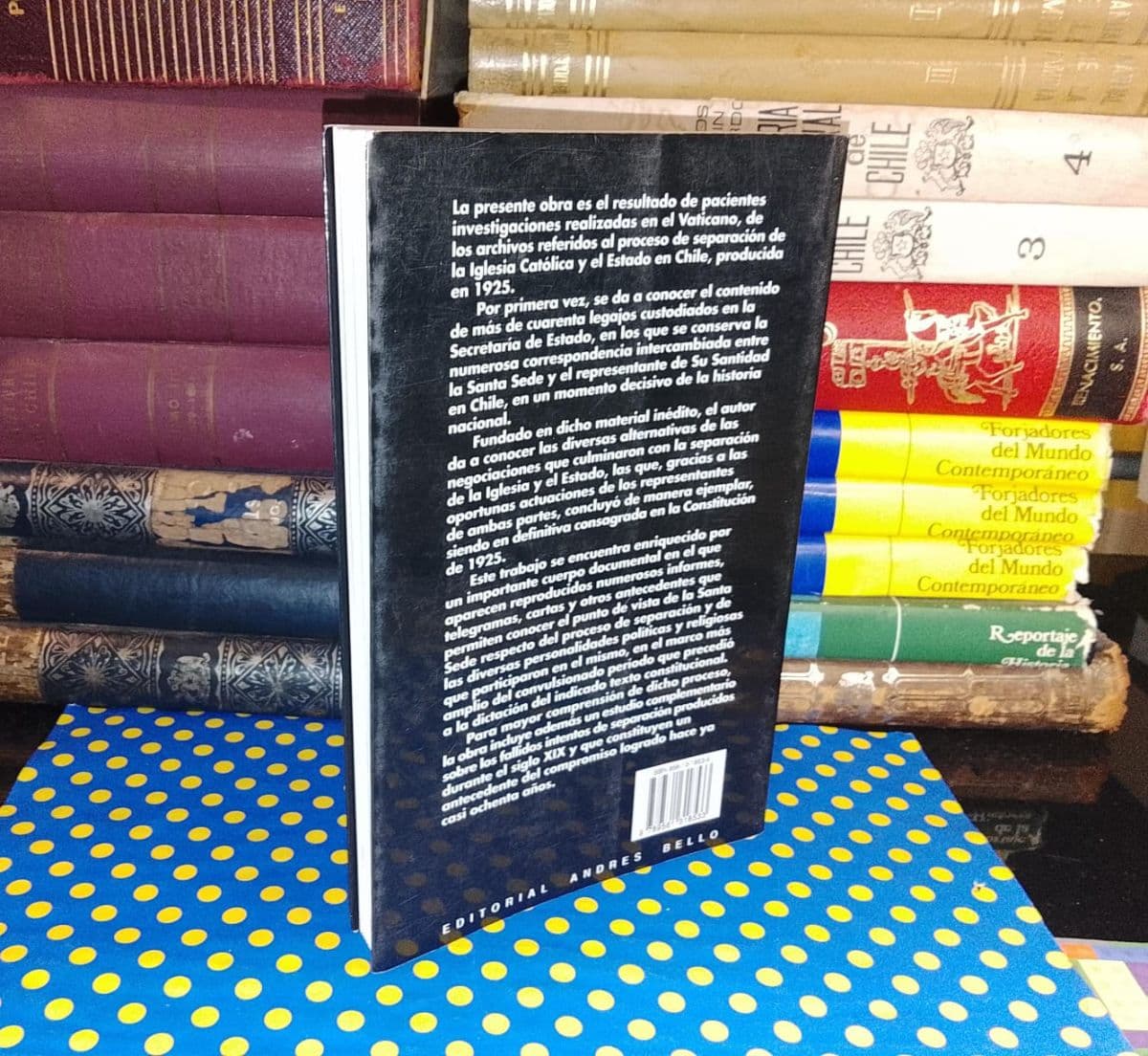 La Separación De La Iglesia Y El Estado En Chile Y La Diplomacia Vaticana — Máximo Pacheco Gómez, libro usado (foto 2 de 3)