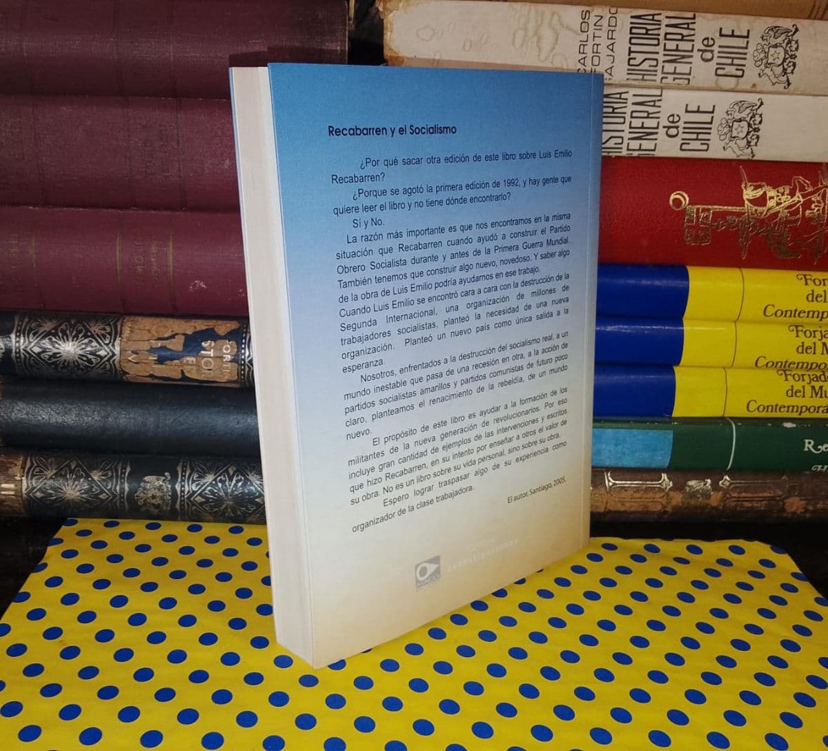 Recabarren Y El Socialismo — Miguel Silva, libro usado (foto 2 de 6)