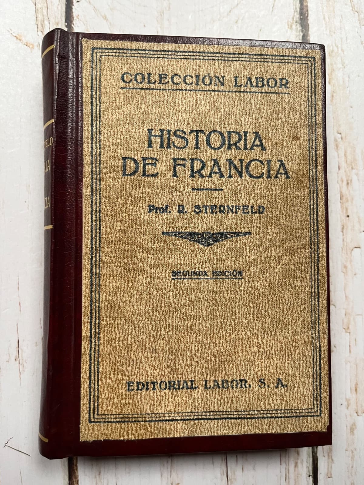 Historia de Francia — Prof. R. Sternfeld, libro usado (foto 1 de 6)