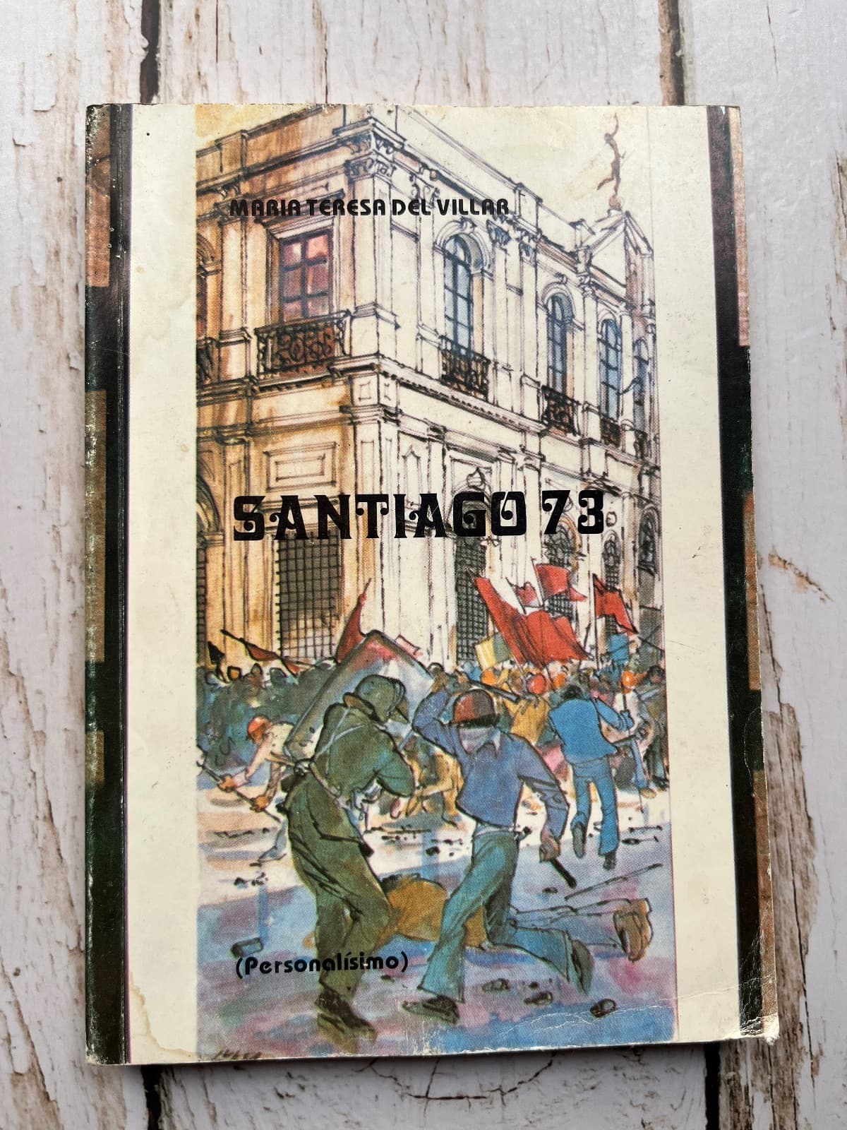 Santiago 73 — María Teresa del Villar, libro usado