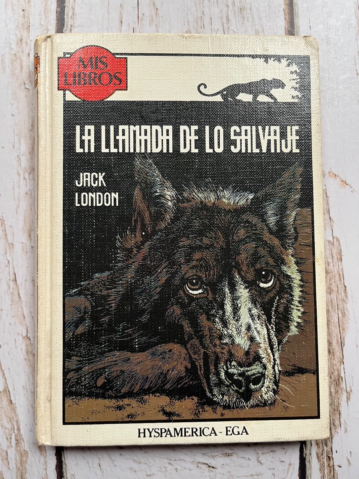 La llamada de los salvaje — Jack London, libro usado
