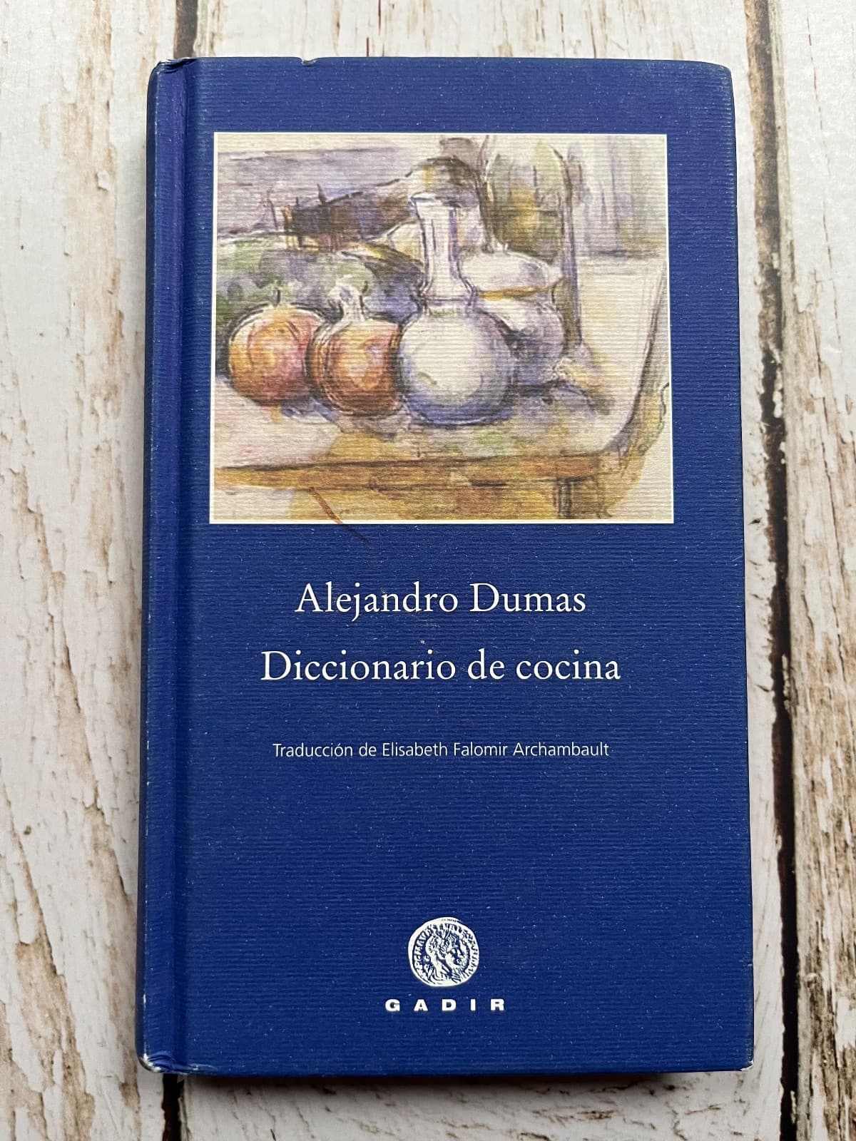 Diccionario de cocina — Alejandro Dumas, libro usado