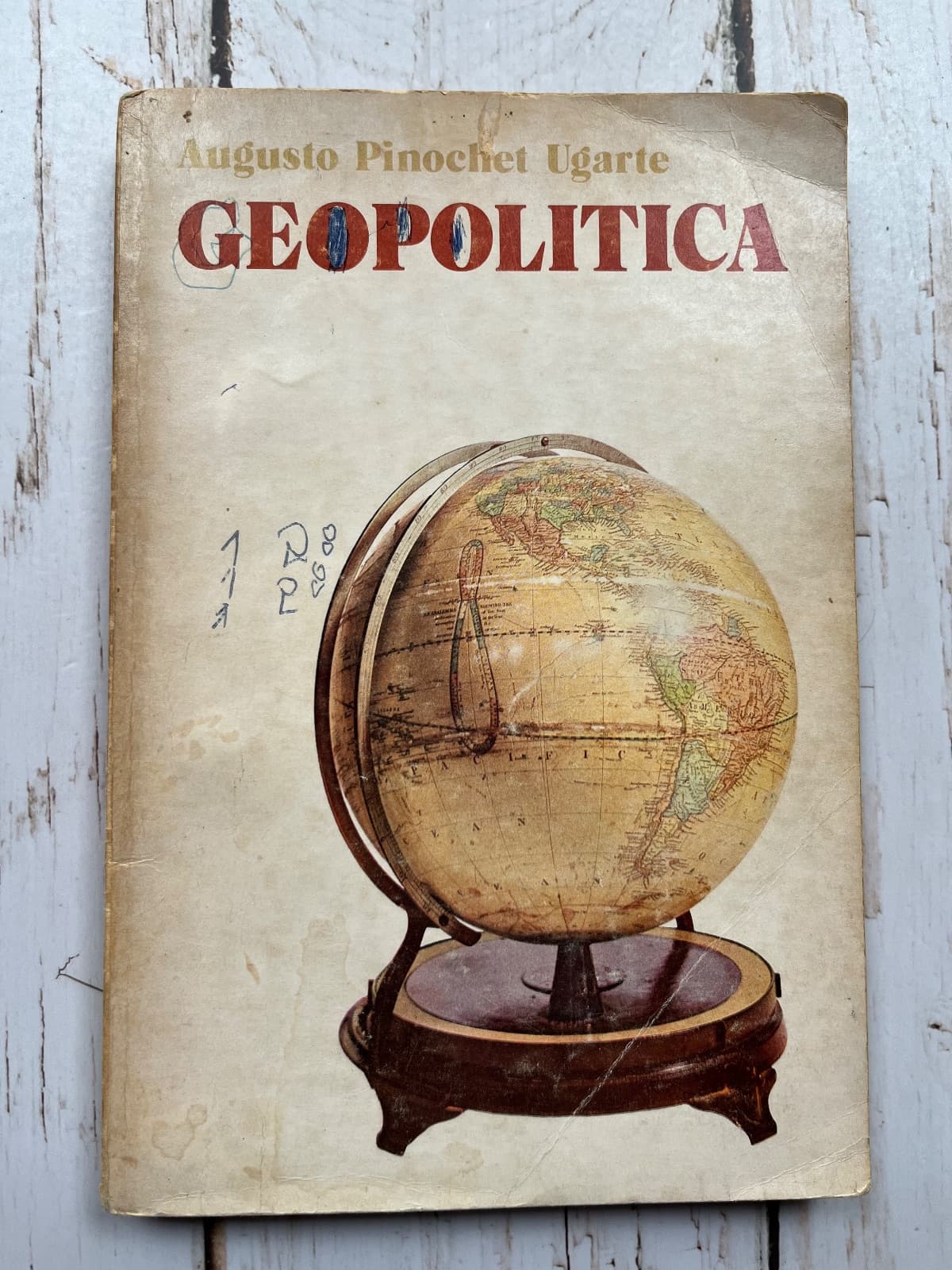 Geopolítica — Augusto Pinochet Ugarte, libro usado (foto 1 de 6)
